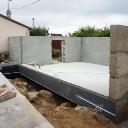 Agrandissement terrasse pour jardin suspendu Pontarlier